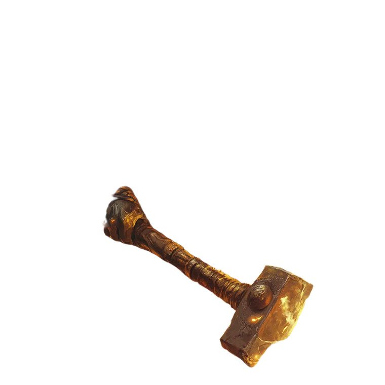 Divine Forge God Vinyl Car Decal Sticker – Waterproof & UV-Resistant 8"