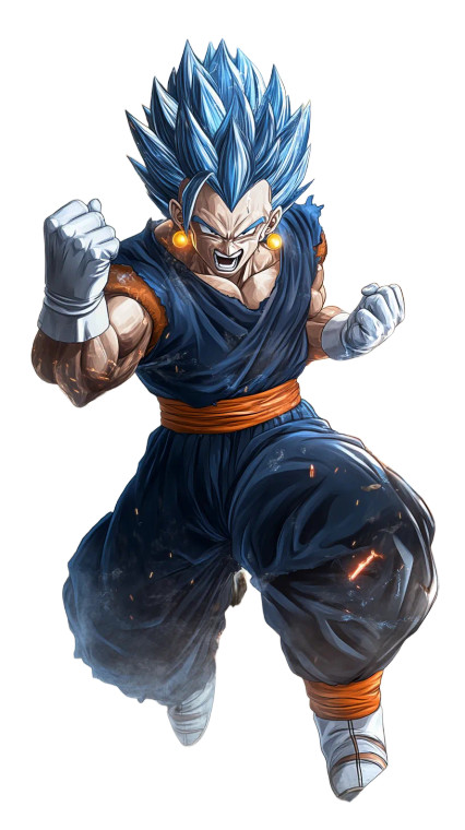 Grandpa Vegetto Battle Vinyl Car Decal Sticker – Waterproof & UV-Resistant 8"