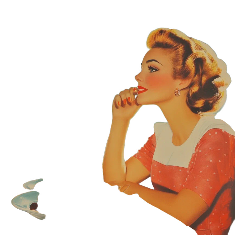 Retro Futuristic Tv Dinner Vinyl Car Decal Sticker – Waterproof & UV-Resistant 8"