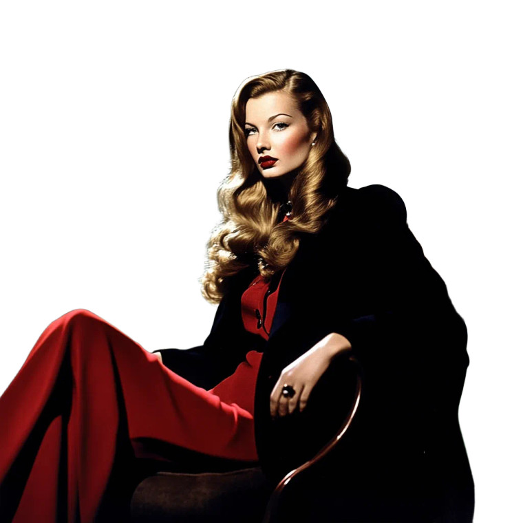 Noir Detective Veronica Vinyl Car Decal Sticker – Waterproof & UV-Resistant 8"