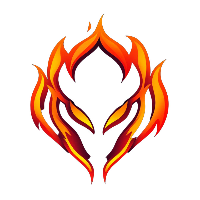 Inferno Logo Vinyl Car Decal Sticker – Waterproof & UV-Resistant 8"