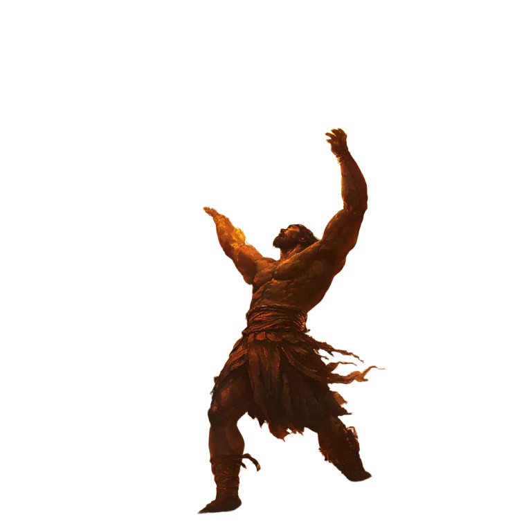 Atlas In Flames Vinyl Car Decal Sticker – Waterproof & UV-Resistant 8"