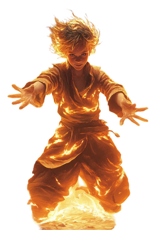 Master Of Fire Vinyl Car Decal Sticker – Waterproof & UV-Resistant 8"