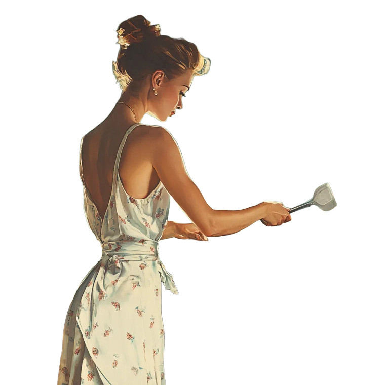 Cooking In Style Vinyl Car Decal Sticker – Waterproof & UV-Resistant 8"