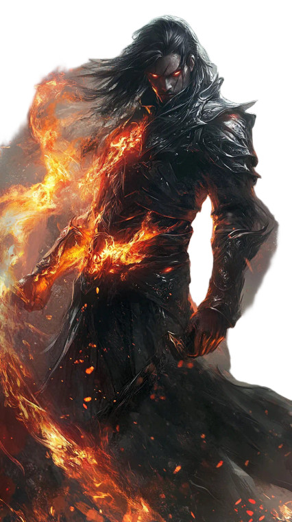 Master Of Fire V2 Vinyl Car Decal Sticker – Waterproof & UV-Resistant 8"