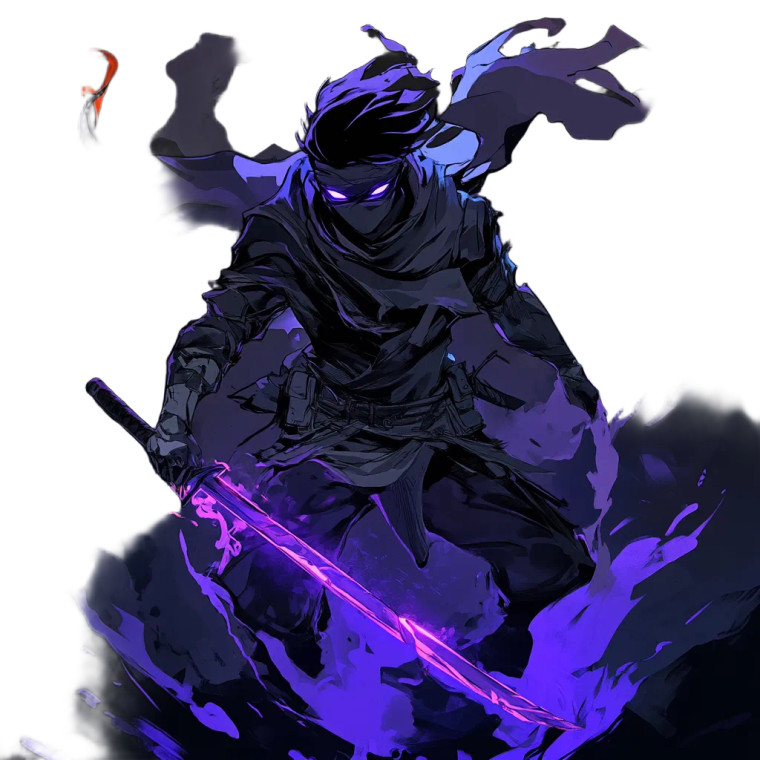 Shadow Soldier Igris Vinyl Car Decal Sticker – Waterproof & UV-Resistant 8"