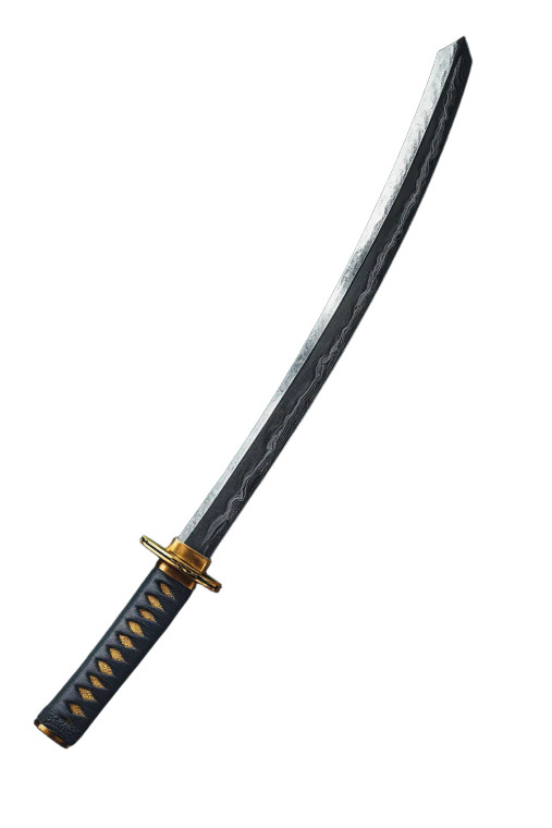 Samurai Sword V8 Vinyl Car Decal Sticker – Waterproof & UV-Resistant 8"