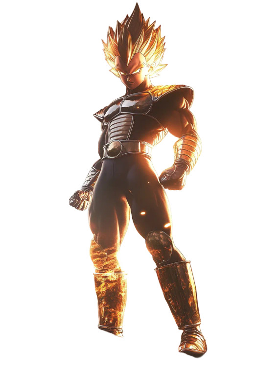 Warrior Prince Vegeta Vinyl Car Decal Sticker – Waterproof & UV-Resistant 8"