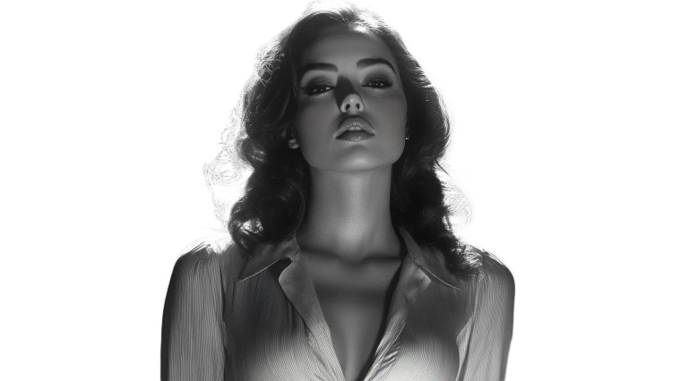 Femme Fatale V4 Vinyl Car Decal Sticker – Waterproof & UV-Resistant 8"