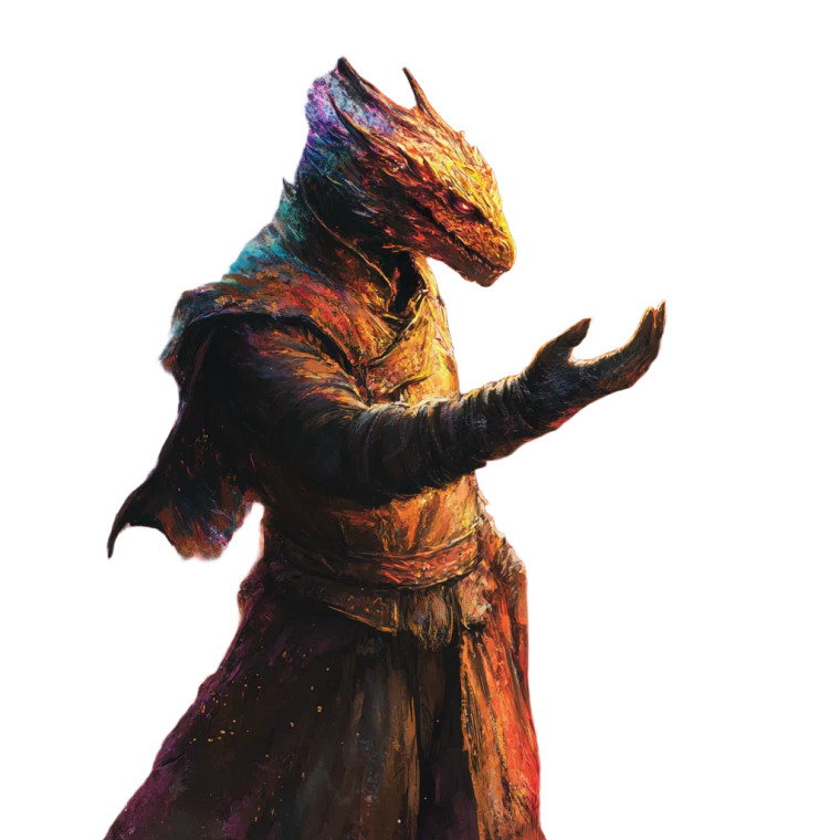 Dragonborn Wizard Vinyl Car Decal Sticker – Waterproof & UV-Resistant 8" Dragonborn Wizard Vinyl Car Decal Sticker – Waterproof & UV-Resistant 8"