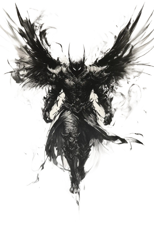 Night Knight Design Vinyl Car Decal Sticker – Waterproof & UV-Resistant 8"