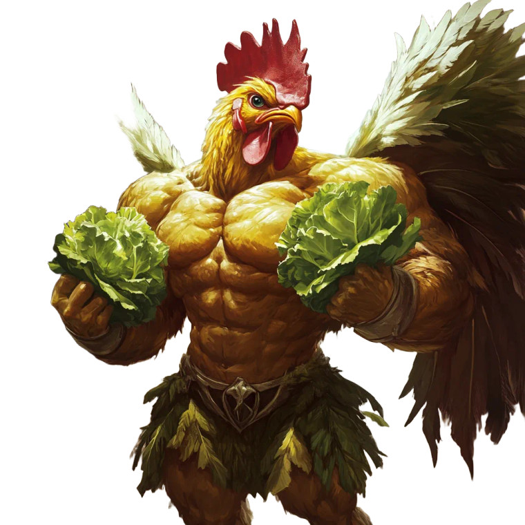 Muscular Chicken Galio Vinyl Car Decal Sticker – Waterproof & UV-Resistant 8" Muscular Chicken Galio Vinyl Car Decal Sticker – Waterproof & UV-Resistant 8"