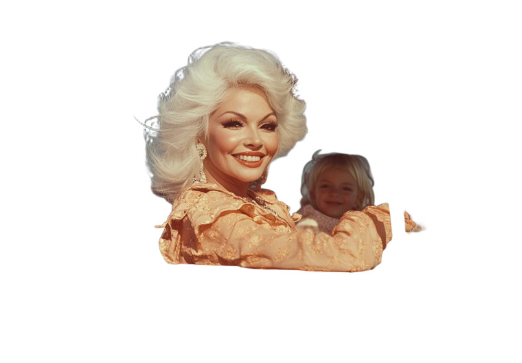 Dolly Parton Vintage Vinyl Car Decal Sticker – Waterproof & UV-Resistant 8"