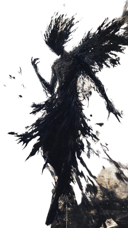 God Shingami Disintegrating Vinyl Car Decal Sticker – Waterproof & UV-Resistant 8"