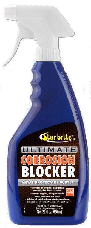 Star Brite Rust Inhibitor | Invisible Barrier Against Corrosion | Chromed & Bare Metal Safe