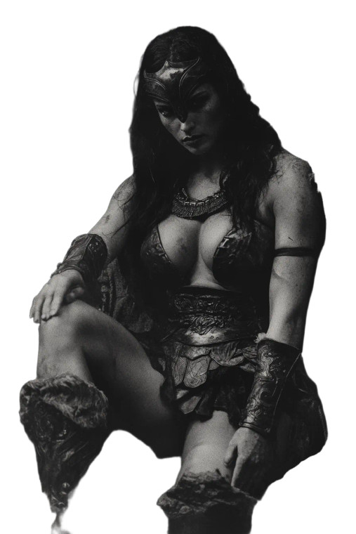 Xena Barbarian Vinyl Car Decal Sticker – Waterproof & UV-Resistant 8"