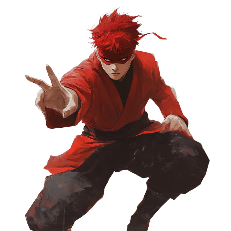 Daredevil Jujutsu Kaisen Vinyl Car Decal Sticker – Waterproof & UV-Resistant 8"