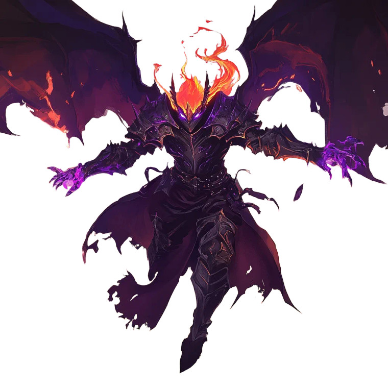 Purple Armored Leg Vinyl Car Decal Sticker – Waterproof & UV-Resistant 8"