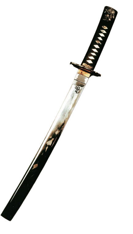 Samurai Sword V12 Vinyl Car Decal Sticker – Waterproof & UV-Resistant 8"