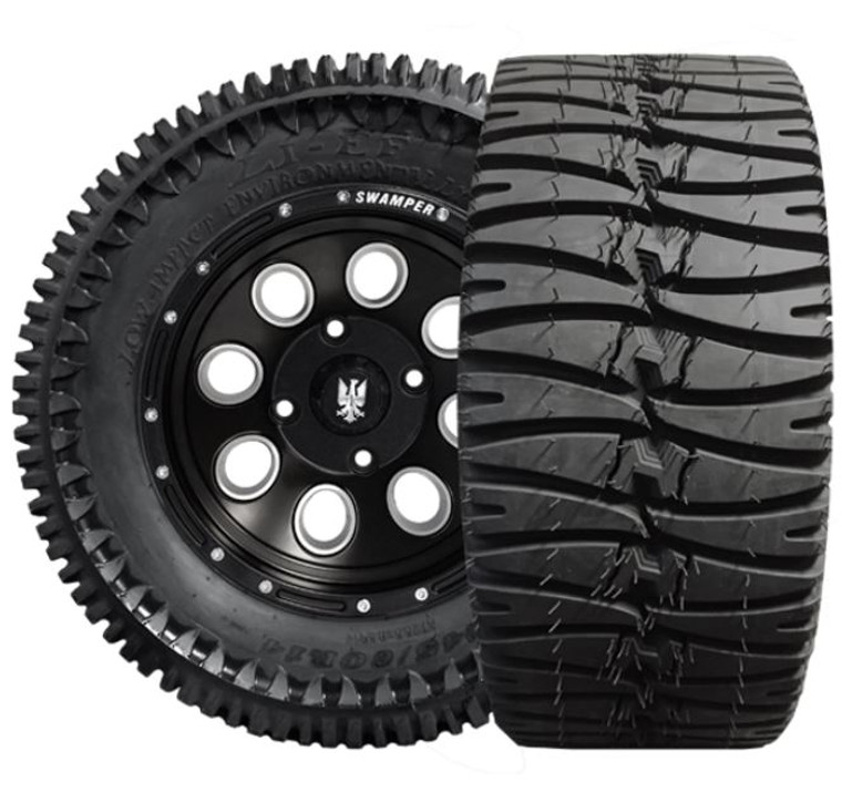 Super Swampers ATV245 x 70R12 All Terrain Tire | Polyester Belted | Radial | 5 Years Warranty | DOT Street Approved