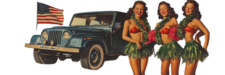 Uso Vintage Décor Vinyl Car Decal Sticker – Waterproof & UV-Resistant 8"