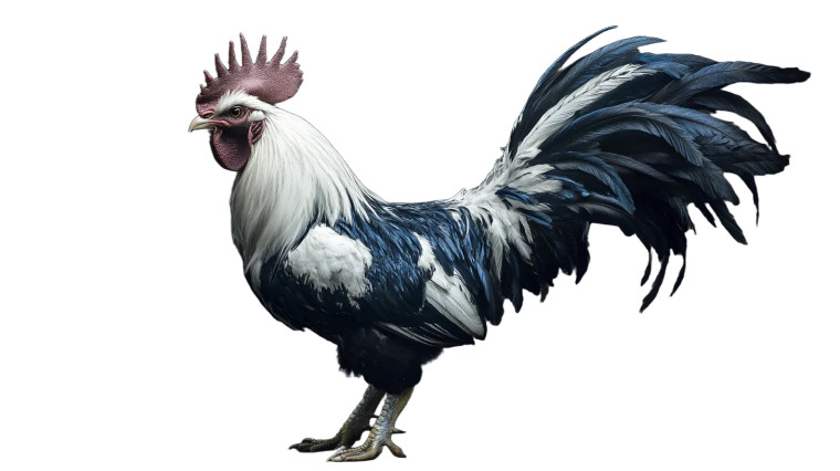 Fighting Cockerel Vinyl Car Decal Sticker – Waterproof & UV-Resistant 8"