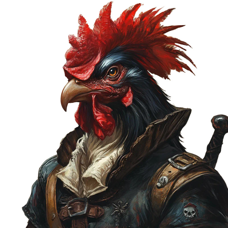 Noble Gallus Vinyl Car Decal Sticker – Waterproof & UV-Resistant 8"