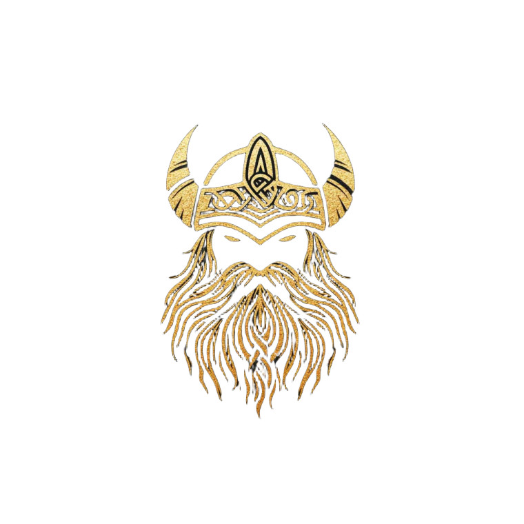 Viking Car Polish Vinyl Car Decal Sticker – Waterproof & UV-Resistant 8"