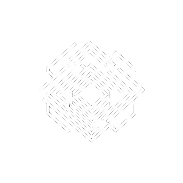 Abstract Line Logo V2 Vinyl Car Decal Sticker – Waterproof & UV-Resistant 8"