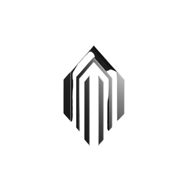 Minimalist Construction Logo V2 Vinyl Car Decal Sticker – Waterproof & UV-Resistant 8"