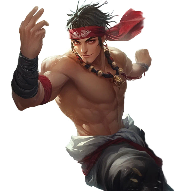 Lee Sin V5 Vinyl Car Decal Sticker – Waterproof & UV-Resistant 8"