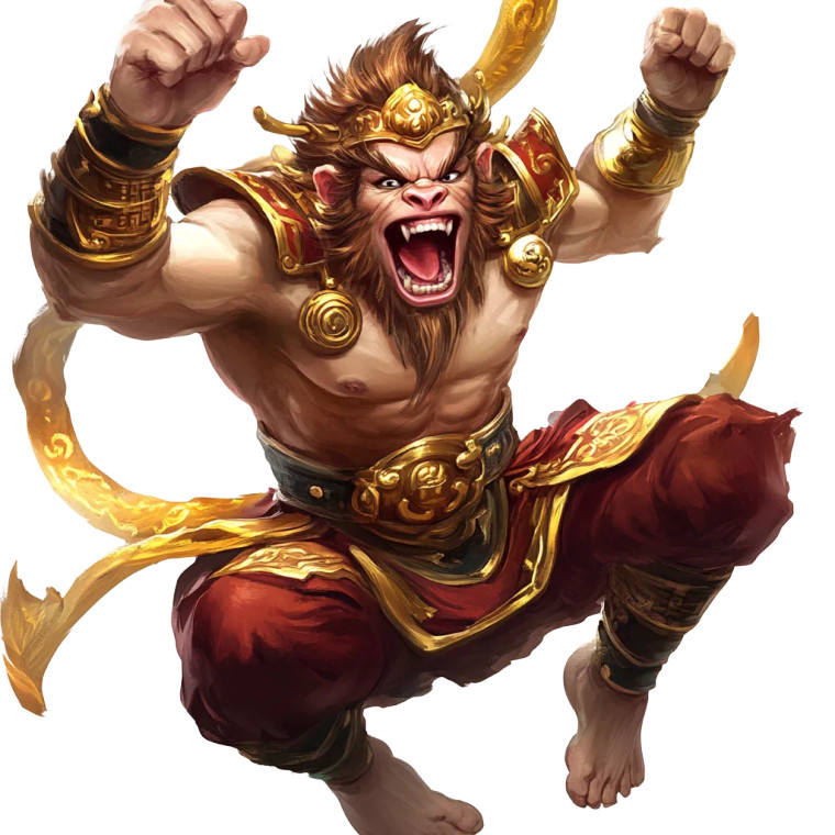 Sun Wukong Art V3 Vinyl Car Decal Sticker – Waterproof & UV-Resistant 8"