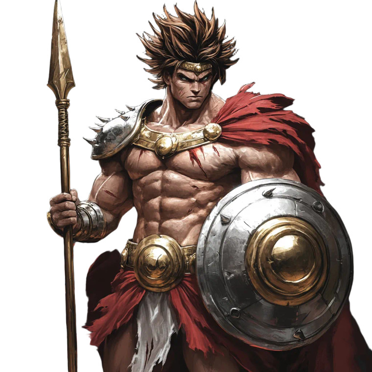 Broly Fantasy Art Vinyl Car Decal Sticker – Waterproof & UV-Resistant 8"