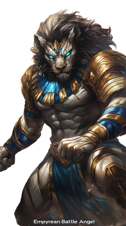 Egyptian Lion Warrior Vinyl Car Decal Sticker – Waterproof & UV-Resistant 8"