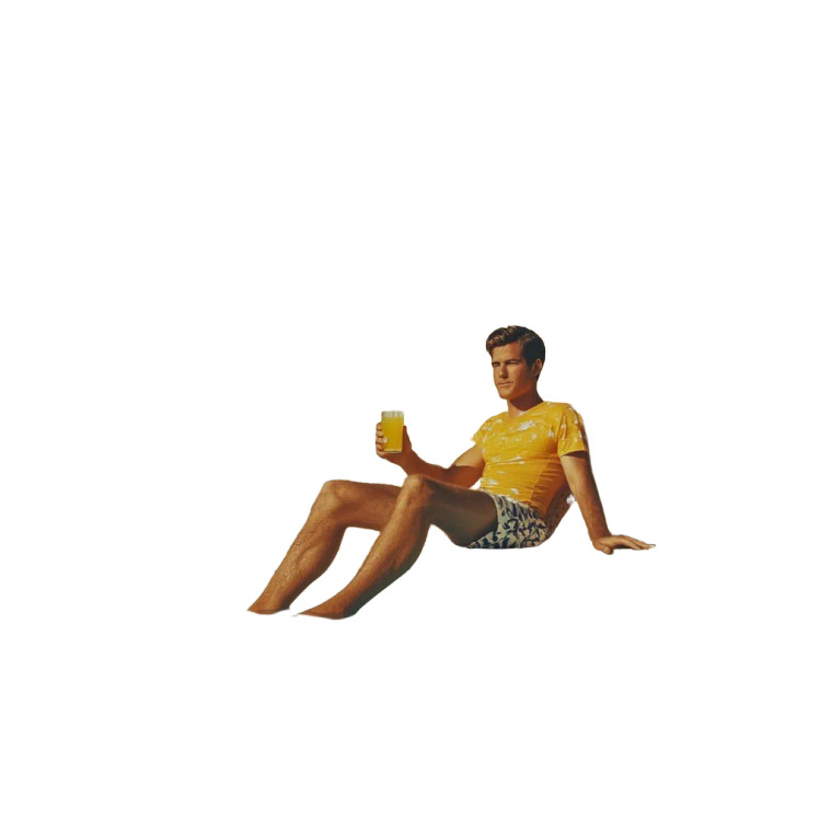 Summer Relaxation Vinyl Car Decal Sticker – Waterproof & UV-Resistant 8"