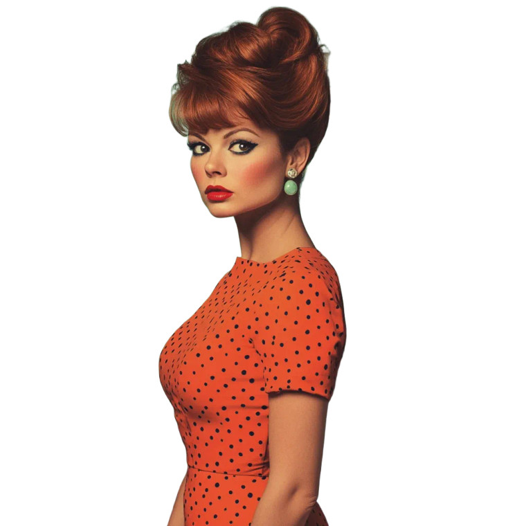 Retro Office Diva Vinyl Car Decal Sticker – Waterproof & UV-Resistant 8"