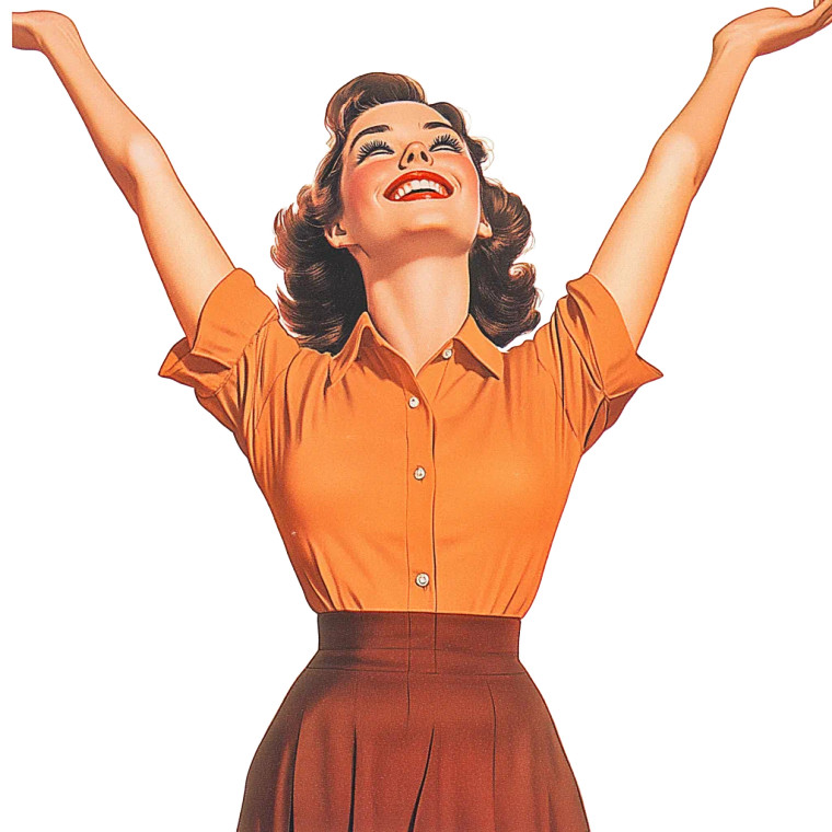 Happy Stretching Woman Vinyl Car Decal Sticker – Waterproof & UV-Resistant 8" Happy Stretching Woman Vinyl Car Decal Sticker – Waterproof & UV-Resistant 8"