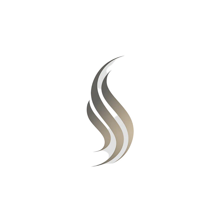 Serene Spaces Logo Vinyl Car Decal Sticker – Waterproof & UV-Resistant 8"