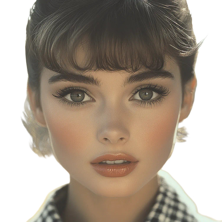 Audrey Hepburn V2 Vinyl Car Decal Sticker – Waterproof & UV-Resistant 8"