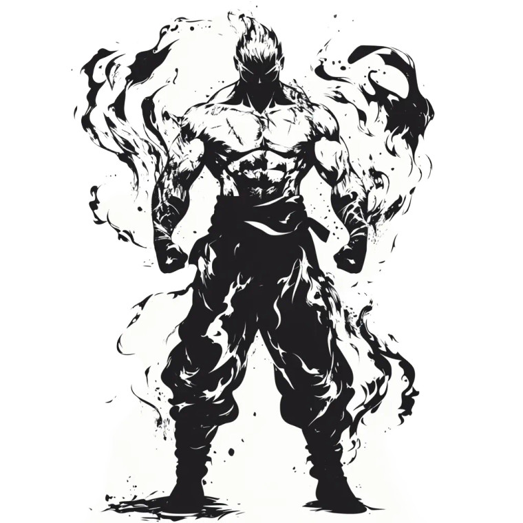 Determined Warrior Vinyl Car Decal Sticker – Waterproof & UV-Resistant 8"