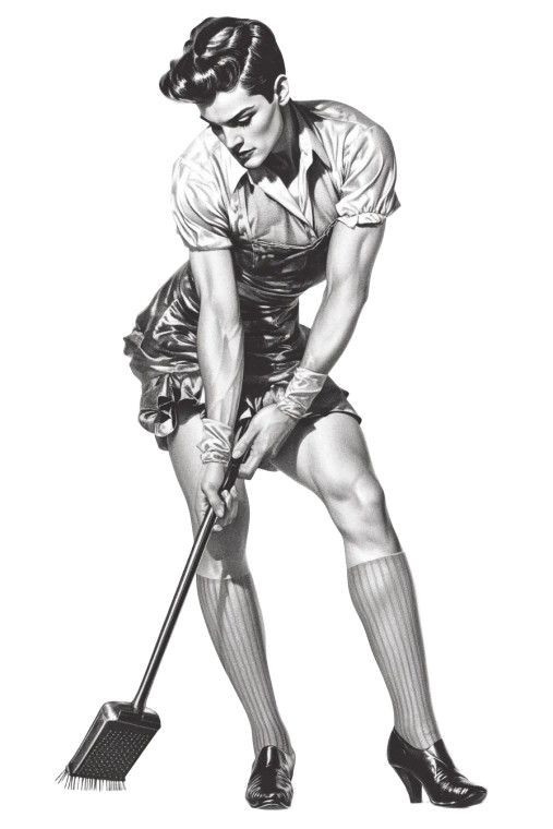 Vintage Book Illustration Vinyl Car Decal Sticker – Waterproof & UV-Resistant 8"