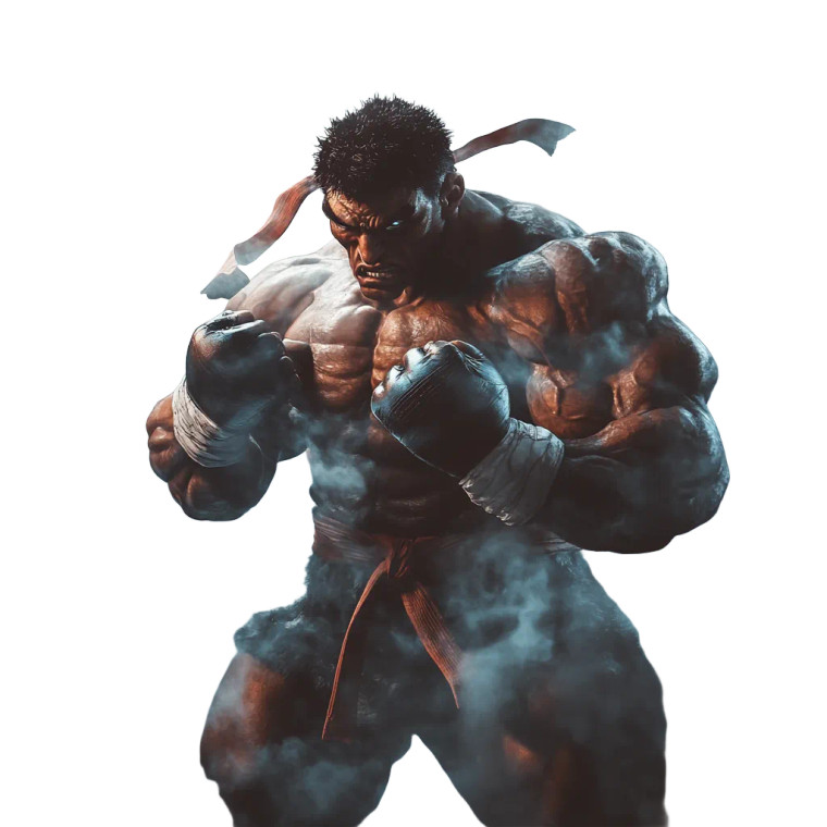 Street Fighter Balrog Vinyl Car Decal Sticker – Waterproof & UV-Resistant 8"