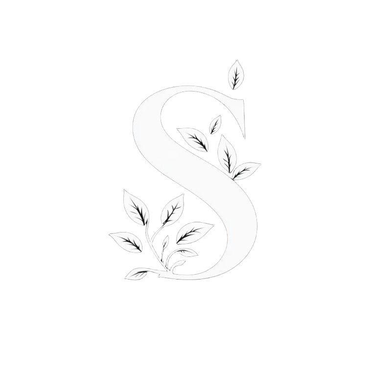 Nature-Inspired S Logo Vinyl Car Decal Sticker – Waterproof & UV-Resistant 