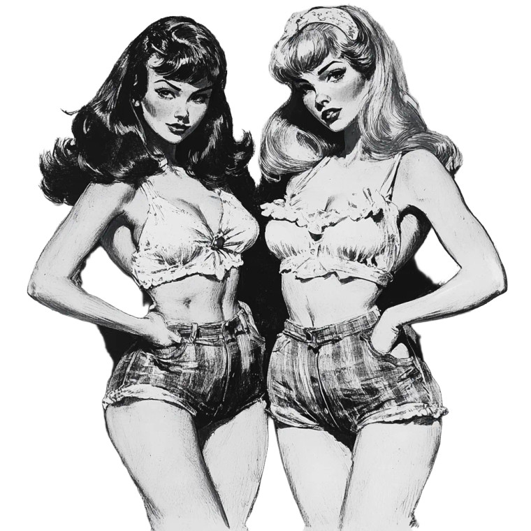 Frazetta Drawing Vinyl Car Decal Sticker – Waterproof & UV-Resistant 8"