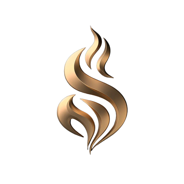 Modern S Logo V3 Vinyl Car Decal Sticker – Waterproof & UV-Resistant 8"