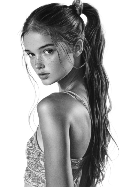 Young Swimmer Illustration Vinyl Car Decal Sticker – Waterproof & UV-Resistant 8"