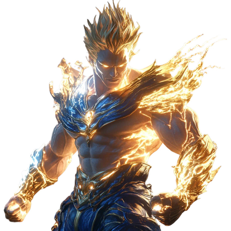 Golden Warrior V5 Vinyl Car Decal Sticker – Waterproof & UV-Resistant 8"