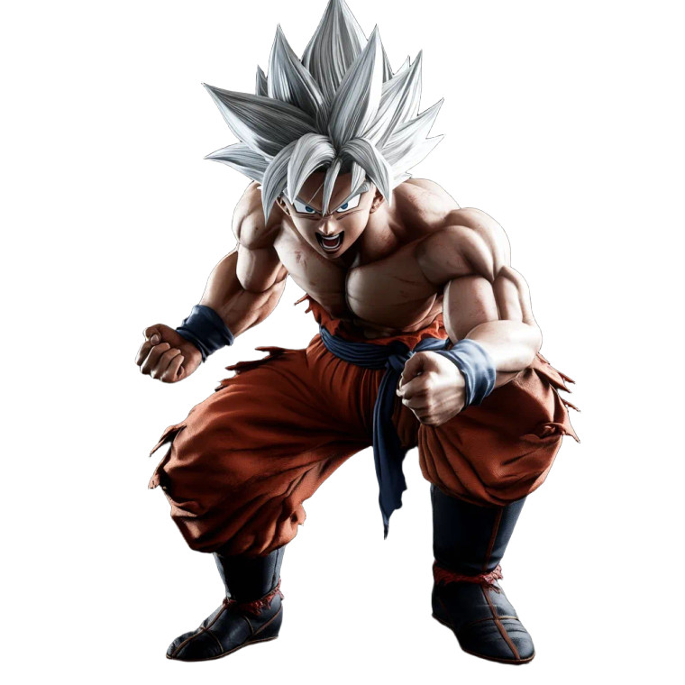 Goku Ultra Instinct V21 Vinyl Car Decal Sticker – Waterproof & UV-Resistant 8"