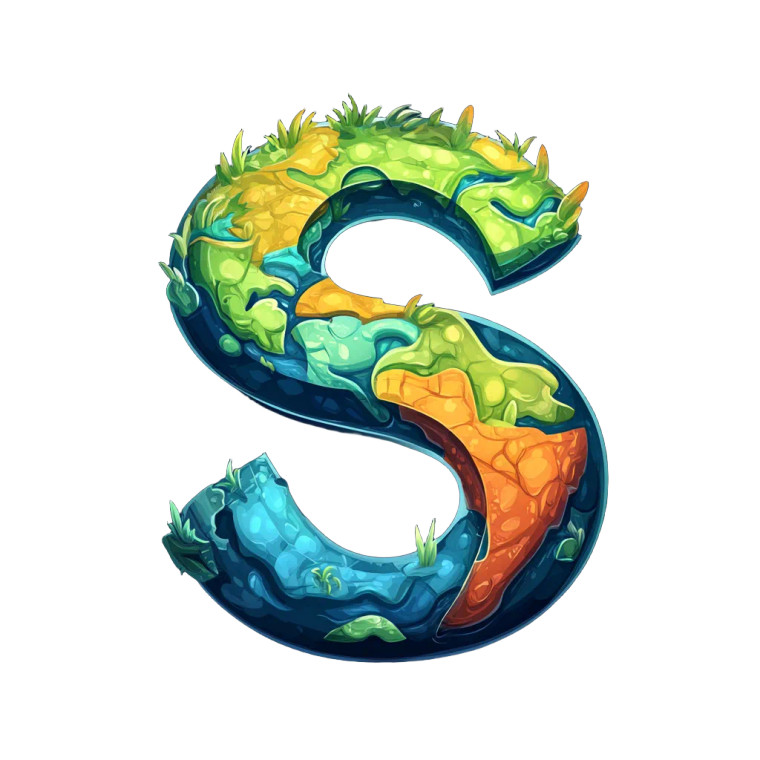 Globe Letters Logo Vinyl Car Decal Sticker – Waterproof & UV-Resistant 8"