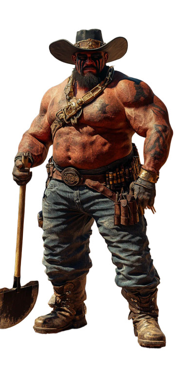 Wild West Foreman Vinyl Car Decal Sticker – Waterproof & UV-Resistant 8"